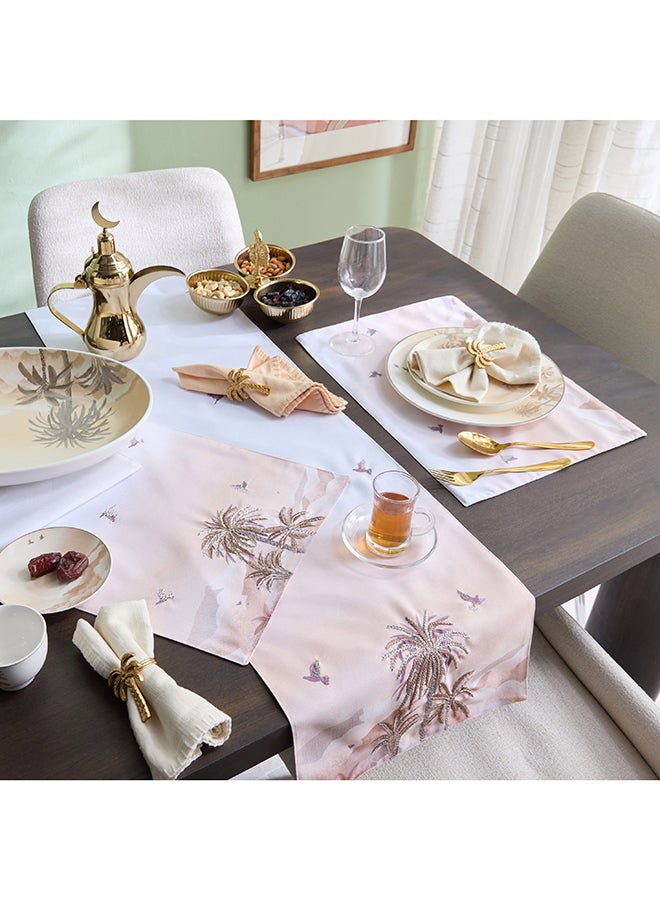 Home Box Sahara Oasis Table Runner Blush 33x180cm - Image 5